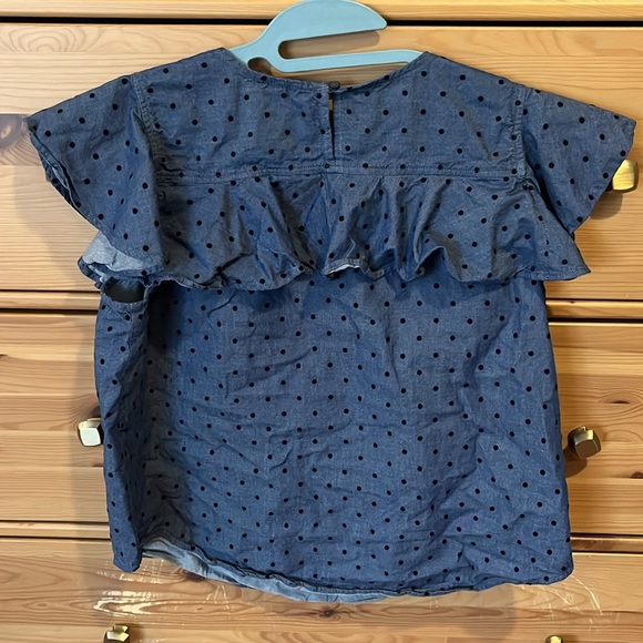 Last chance Ann Taylor flouncy cotton ruffle blouse - Picture 5 of 7